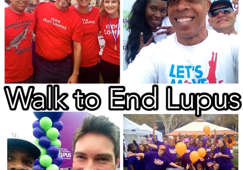 The 2015 “Walk to End Lupus” Sept 26, 2015 at The Historical LA Coliseum in Los Angeles