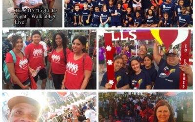 The 2015 “Light the Night” Walk at LA Live!