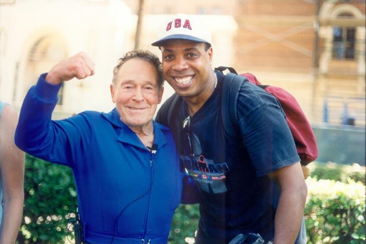 The great Jack LaLanne talking at USC w/ Dion