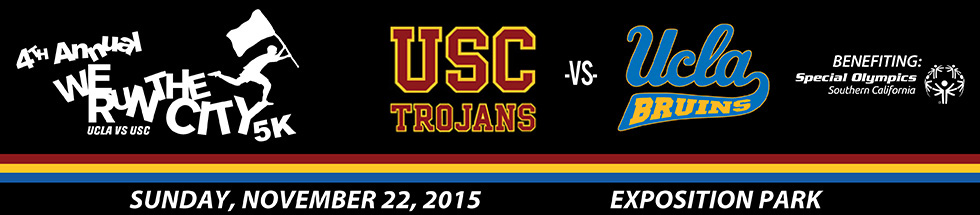 4th “We Run The City” USC vs UCLA 5/k!