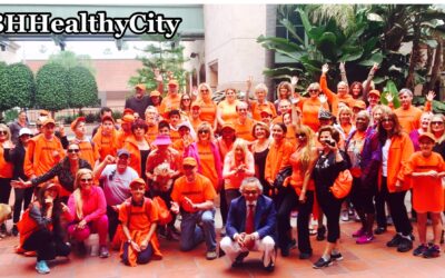 “Walk with the Mayor” Lili Bosse’s #BHHealthyCity family!