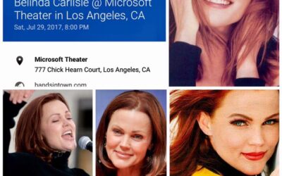 Rolling to see my girl Belinda Carlisle ROCK Microsoft Theater in LA!