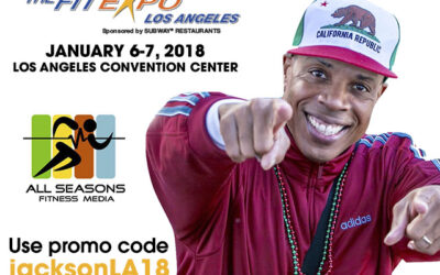 Dion Blast! Jackson Hosting at 2018 Fit Expo LA!