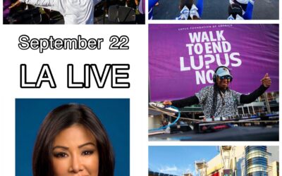 Walk to End Lupus at LA Live w/ CBS News Anchor Sharon Tay
