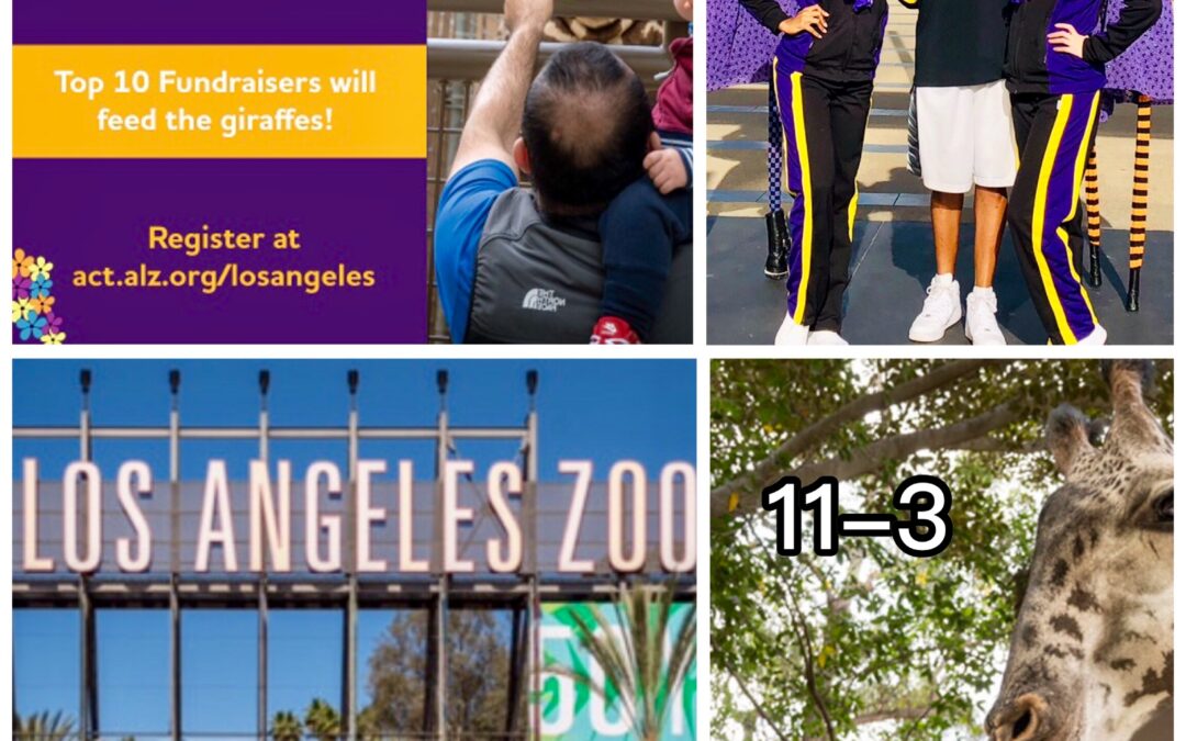 The Charity Fitness Tour rolled to The 2018 Walk to End Alzheimers at LA ZOO