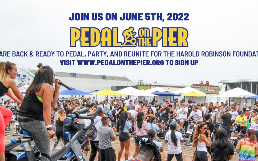 The 2022 “Pedal on the Pier” Spinning & Dance Event on The Santa Monica Pier