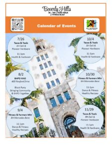 event calendar