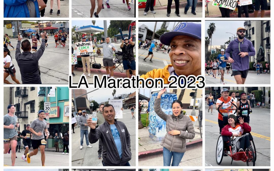 The Charity Fitness Tour Hosts the LA Marathon “MILE 13” Cheering & Information Party!