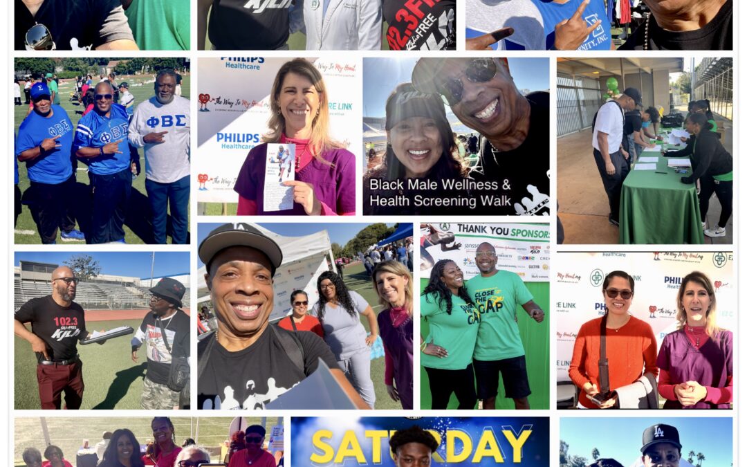 The Charity Fitness Tour rolled to The 2023 “Save Black Men`s Lives” FREE Health screenings, and 5k Walk at Rancho Cienega Sports Complex