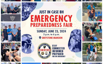 The Charity Fitness Tour rolled to The “Just in Case” BH, Emergency Preparedness Fair at Greystone Mansion, June, 23, 2024