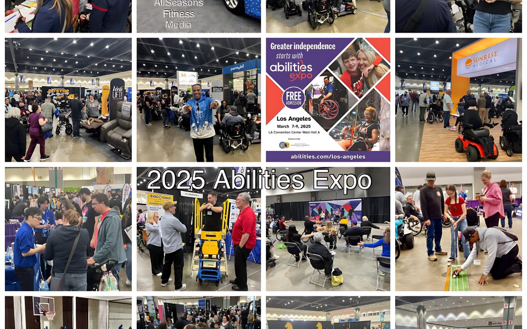 The Charity Fitness Tour rolled to The Abilities Expo LA at LA Convention Center, Saturday March 8, 2025