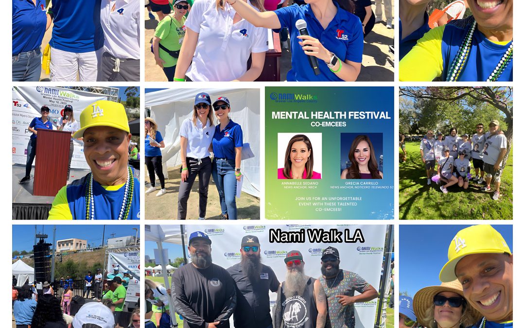 The Charity Fitness Tour rolled to The NAMI Walk LA at LA State Historical Park, Saturday, May 10, 2025