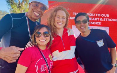 The Charity Fitness Tour rolled to The Greater LA Heart & Stroke Walk at The Rose Bowl, September 20, 2025