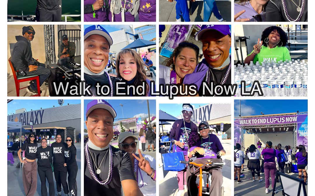 The Charity Fitness Tour bounced to The Walk to END Lupus NOW at Dignity Health Sports Park , Saturday, October 4, 2025