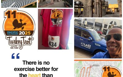 The Charity Fitness Tour trotted over to The Pacific Palisades Turkey Trot, Thursday, November 27, 2025