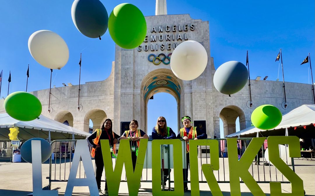 The Charity Fitness Tour rolled to LA Works MLK Day , at The LA Memorial Coliseum January 19, 2026