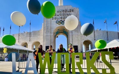 The Charity Fitness Tour rolled to LA Works MLK Day , at The LA Memorial Coliseum January 19, 2026
