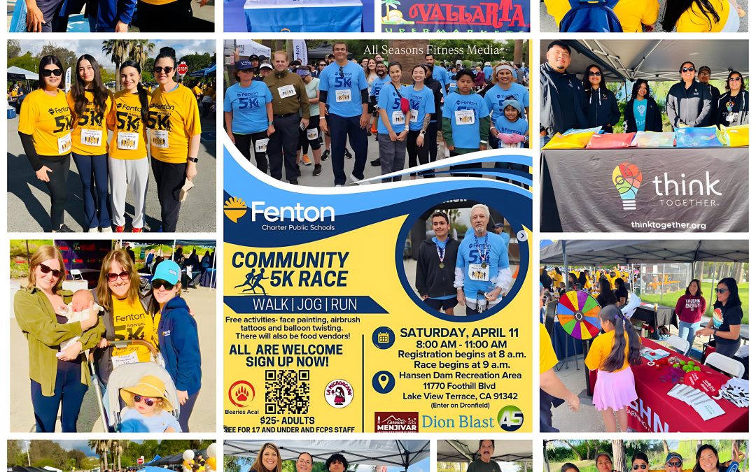 The Charity Fitness Tour rolled to the 2nd Annual Fenton Charter Public Schools Community 5k, at Hansen Dam Recreation Area, April 11, 2026